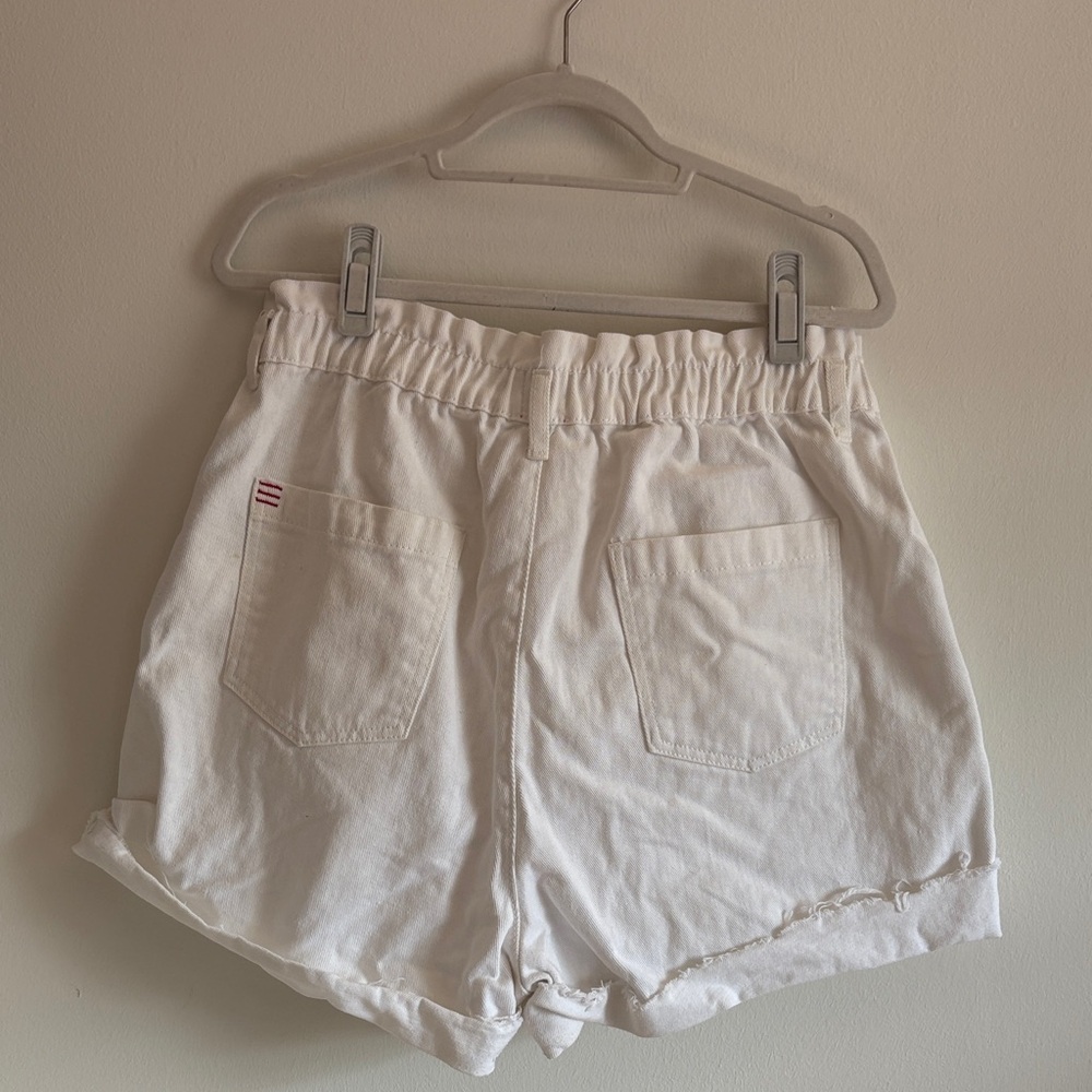 BDG Off-White Jean Shorts - Picture 3 of 5